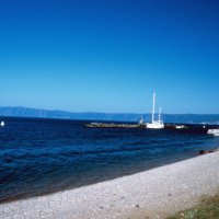 Der Strand von Listvjanka